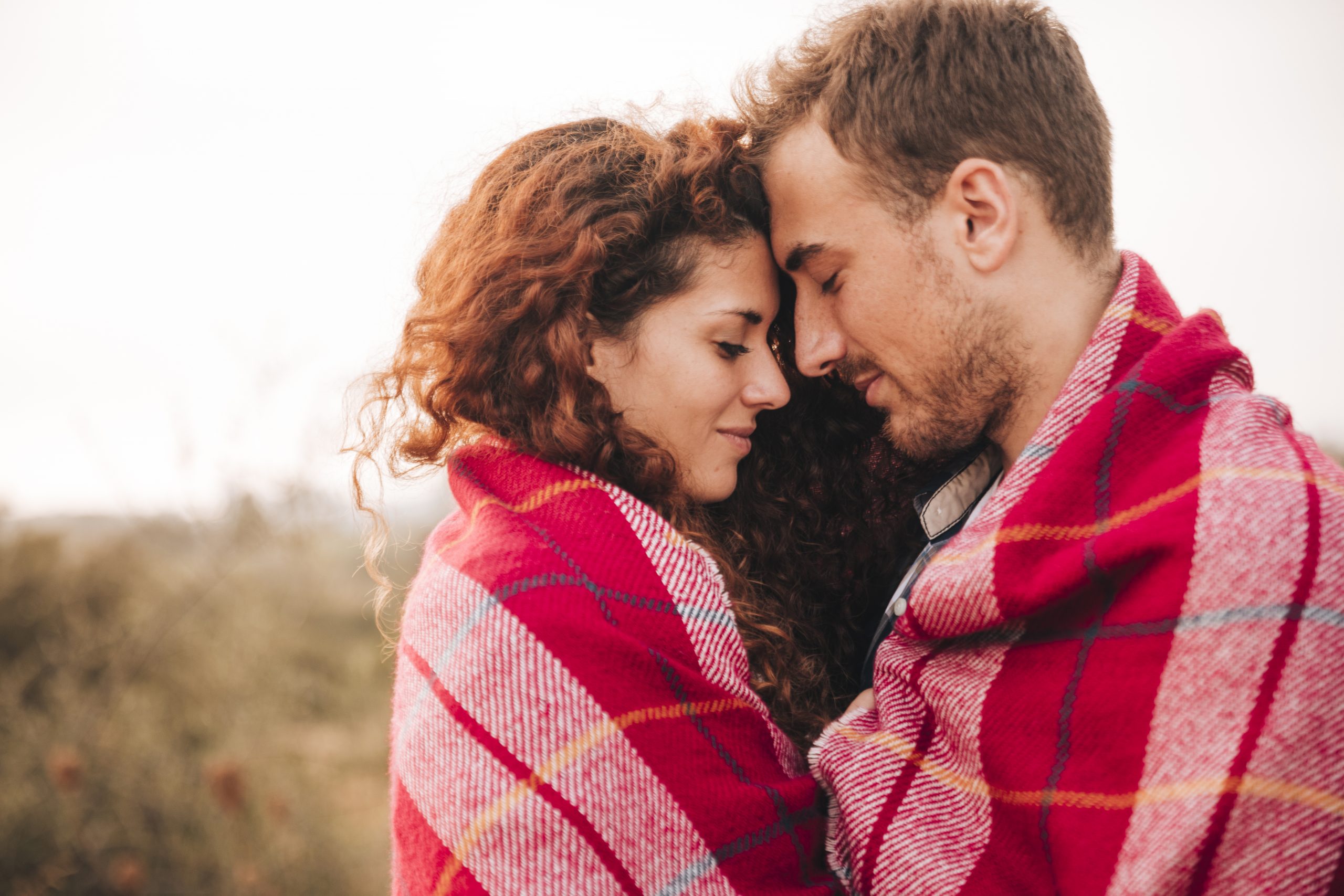 happy French couple